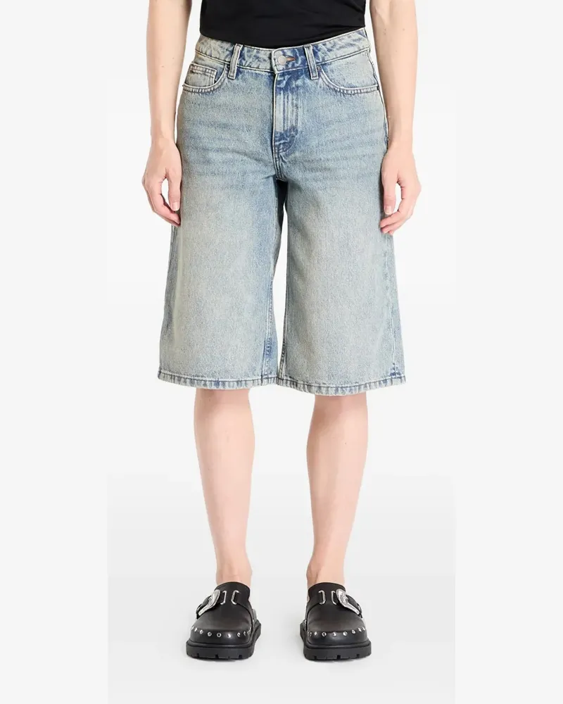 Guess knee-length denim shorts - Blau Blau