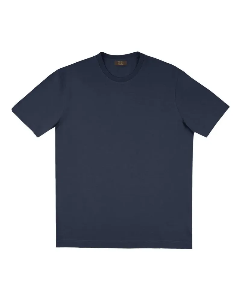 Slowear T-Shirt mit rundem Ausschnitt - Blau Blau