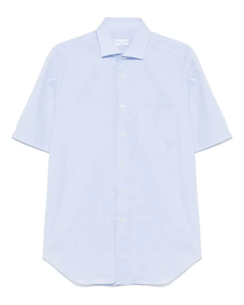 XACUS Klassisches Hemd - Blau Blau