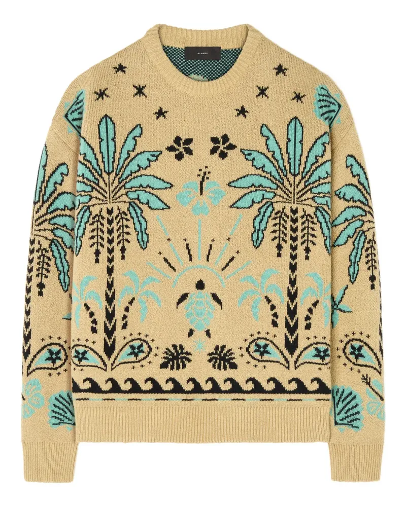 Alanui Echoes of the Island Pullover - Nude Nude