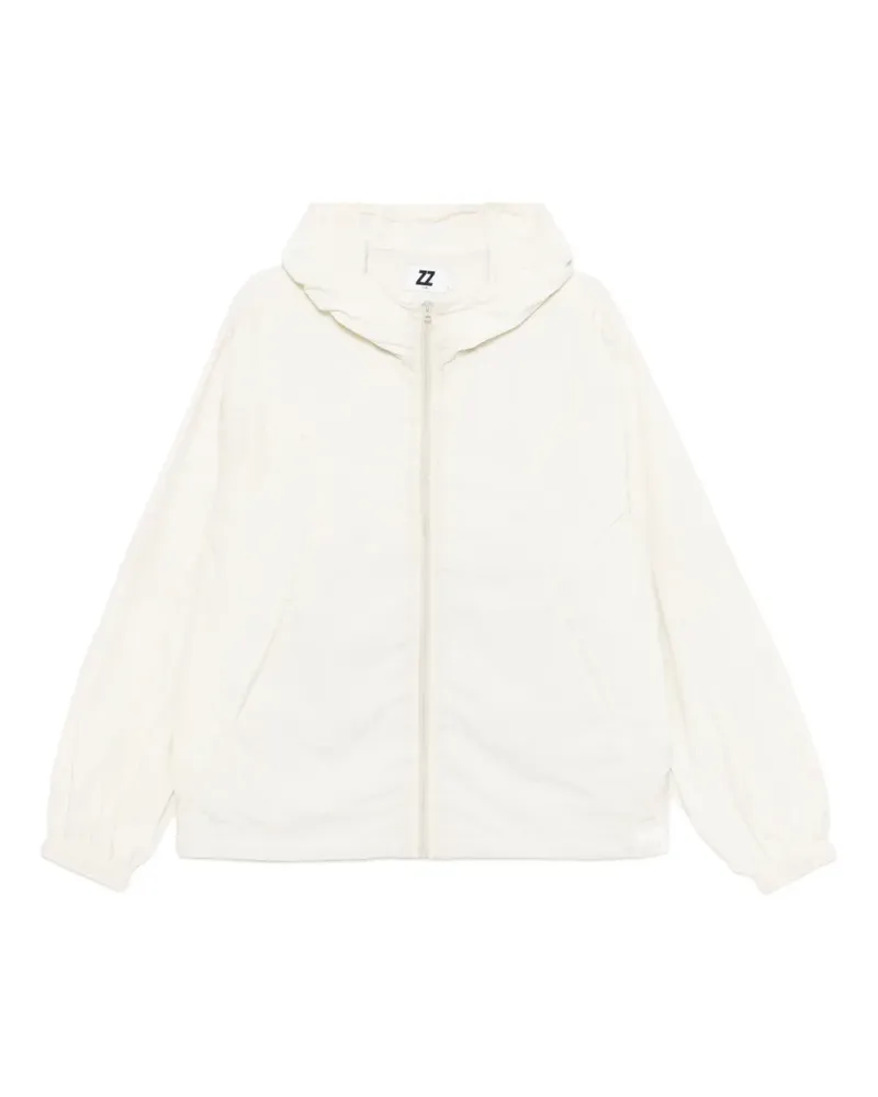 Izzue Jacke mit Logo-Stickerei - Nude Nude