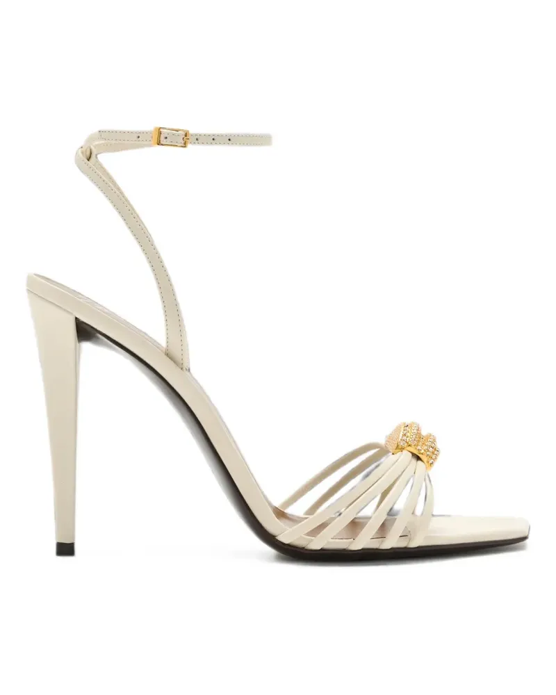 Giuseppe Zanotti Sunset crystal-embellished sandals - Nude Nude
