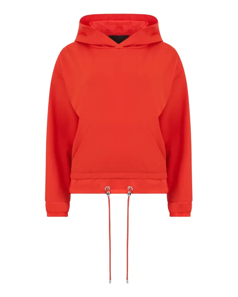 MOORER Hoodie mit Kordelzug - Rot Rot