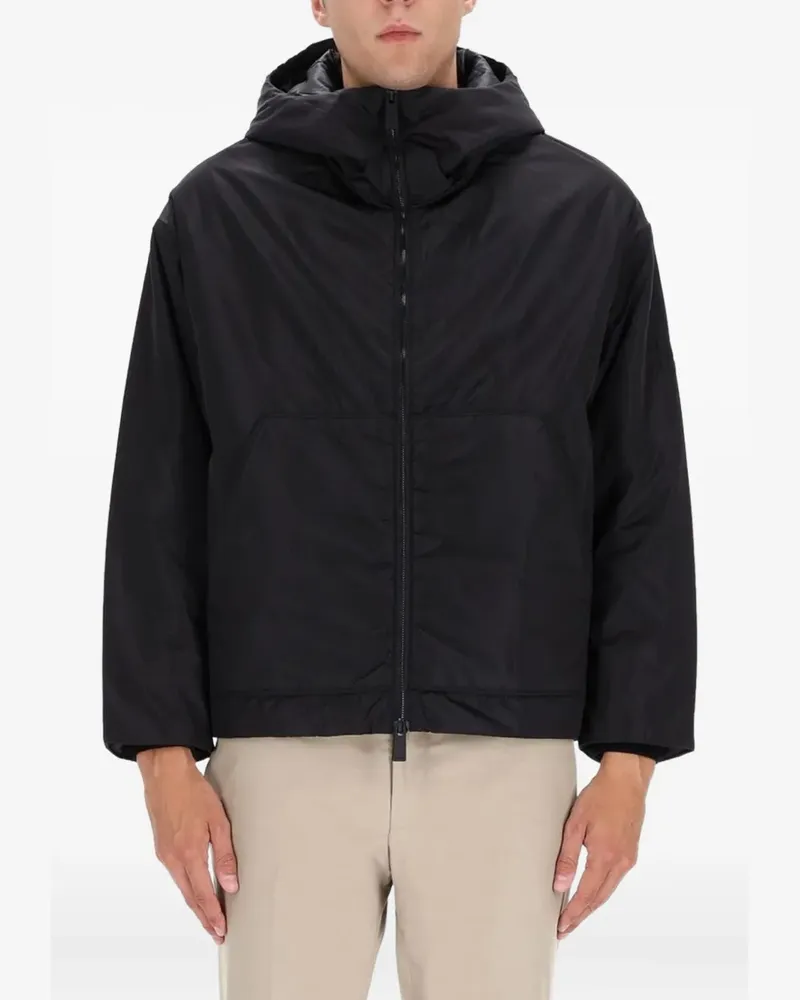 Premiata hooded zip-fastening jacket - Schwarz Schwarz