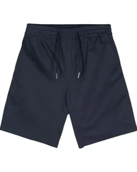 Sandro Twill-Shorts aus Baumwollgemisch Blau