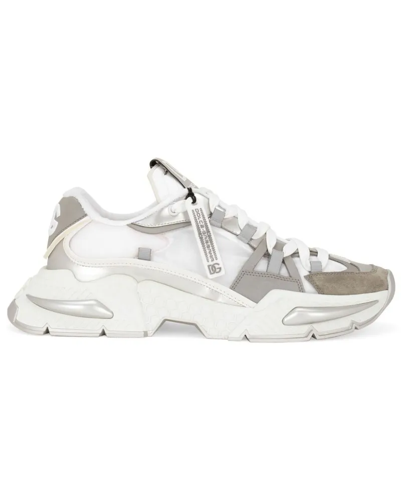 Dolce & Gabbana Chunky Airmaster Sneakers mit DG - Weiß Weiß
