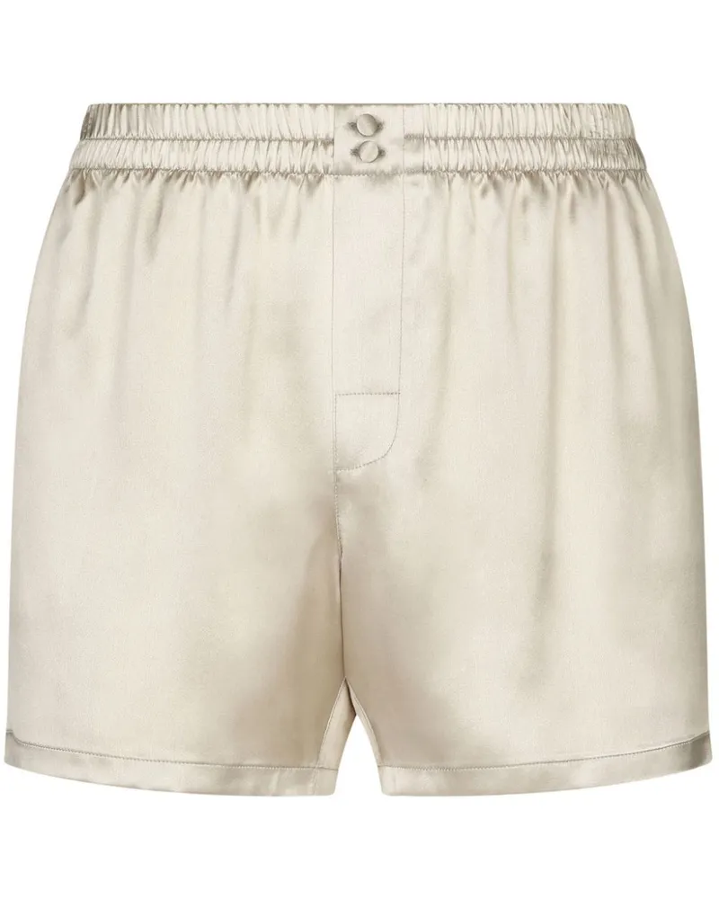Dolce & Gabbana Shorts aus Seide - Nude Nude