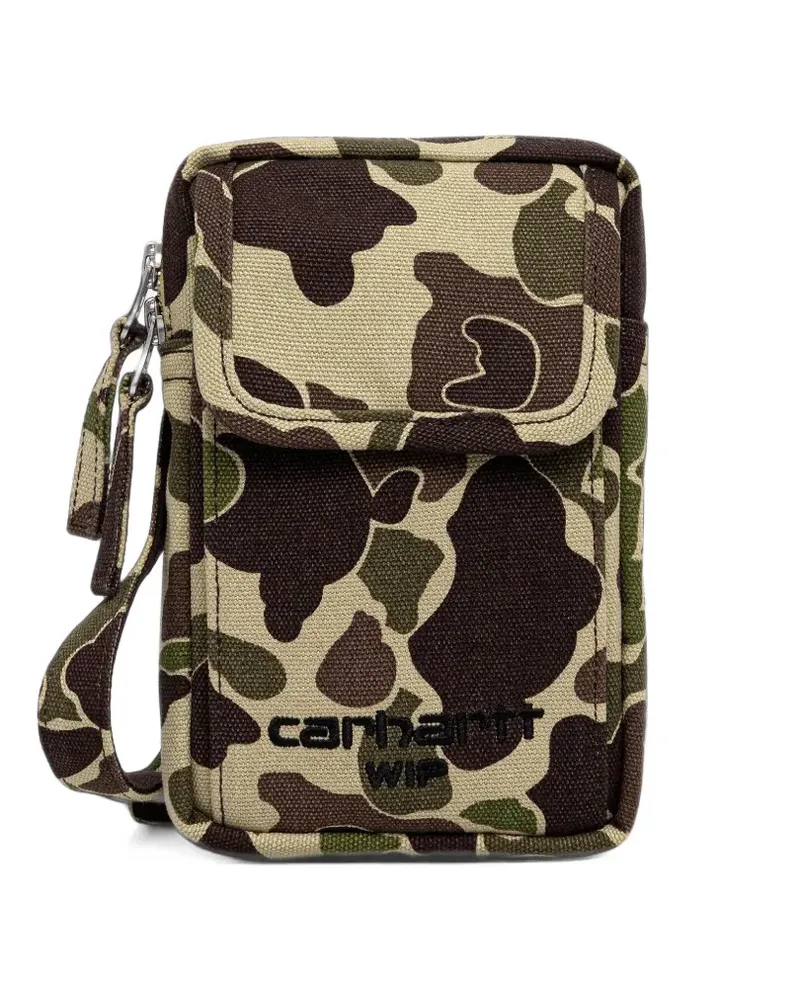 Carhartt WIP camouflage-print messenger bag - Nude Nude
