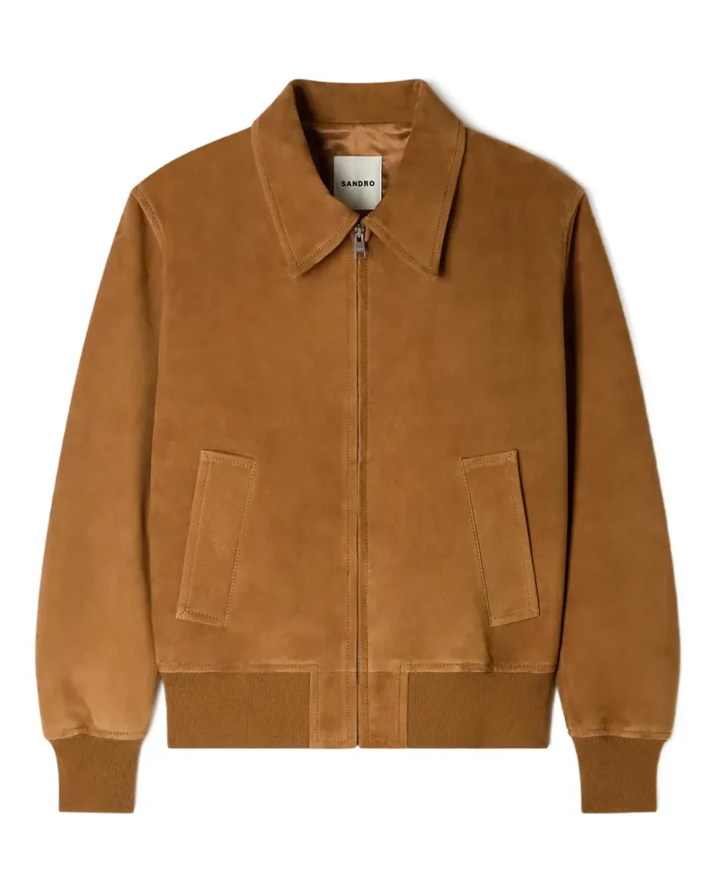 Sandro zip-up jacket - Braun Braun