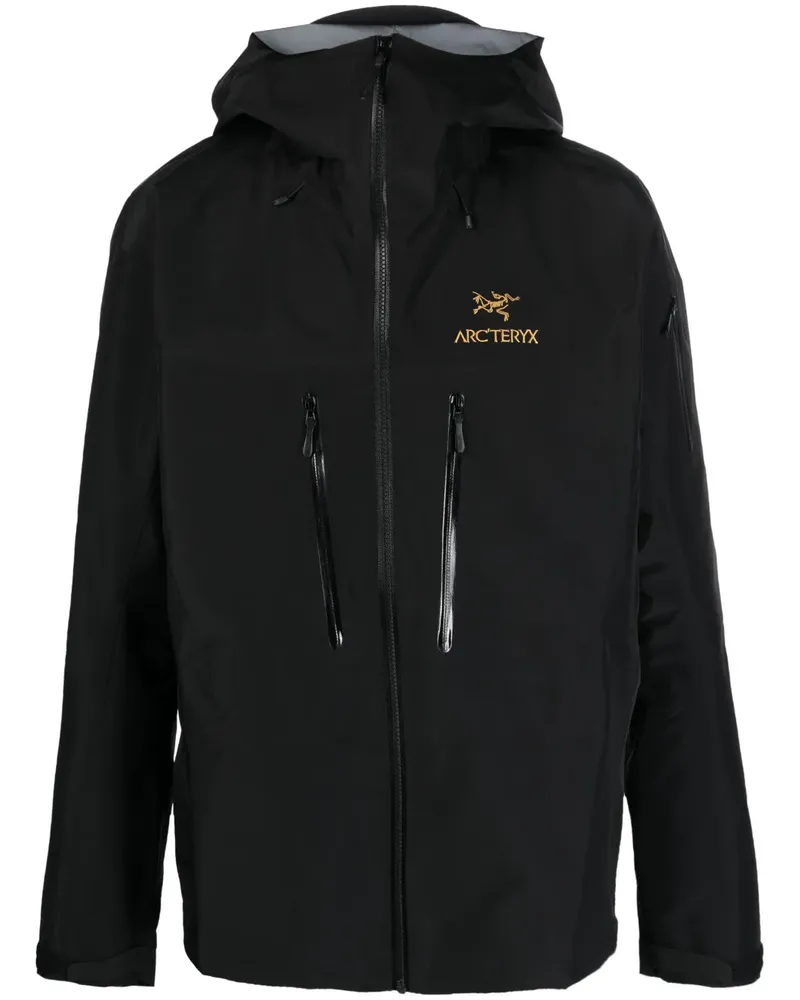 Arc'teryx Alpha SV GORE-TEX Kapuzenjacke - Schwarz Schwarz