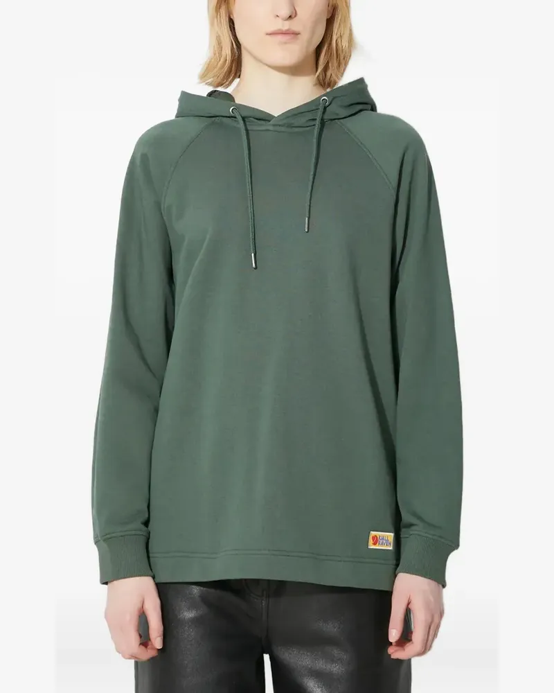 Fjäll Räven Vardag Hoodie mit Kordelzug - Grün Grün