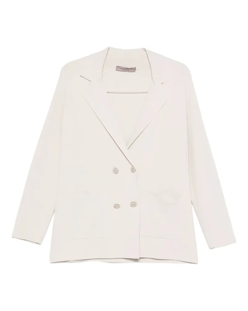D.EXTERIOR double-breasted blazer - Nude Nude