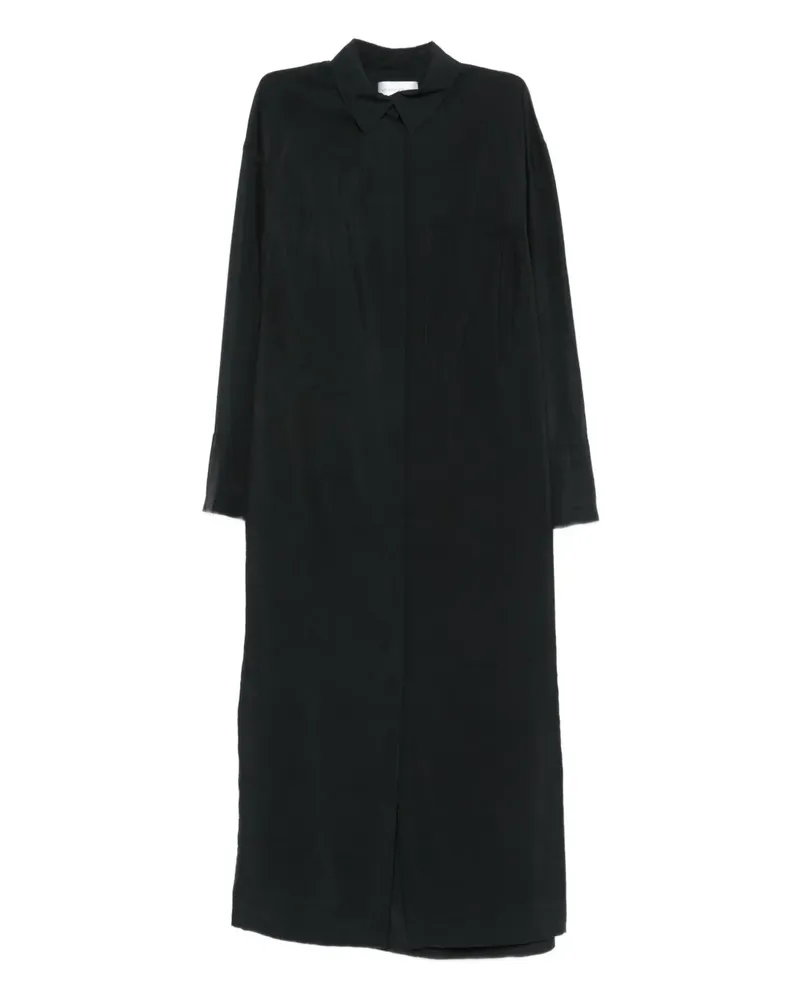 christian wijnants Diola long-sleeve maxi dress - Blau Blau