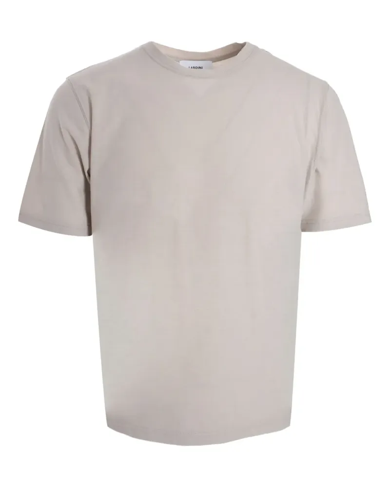 LARDINI T-Shirt mit rundem Ausschnitt - Nude Nude