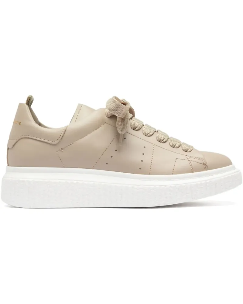 Officine Creative Italia Sneakers mit Plateausohle - Nude Nude
