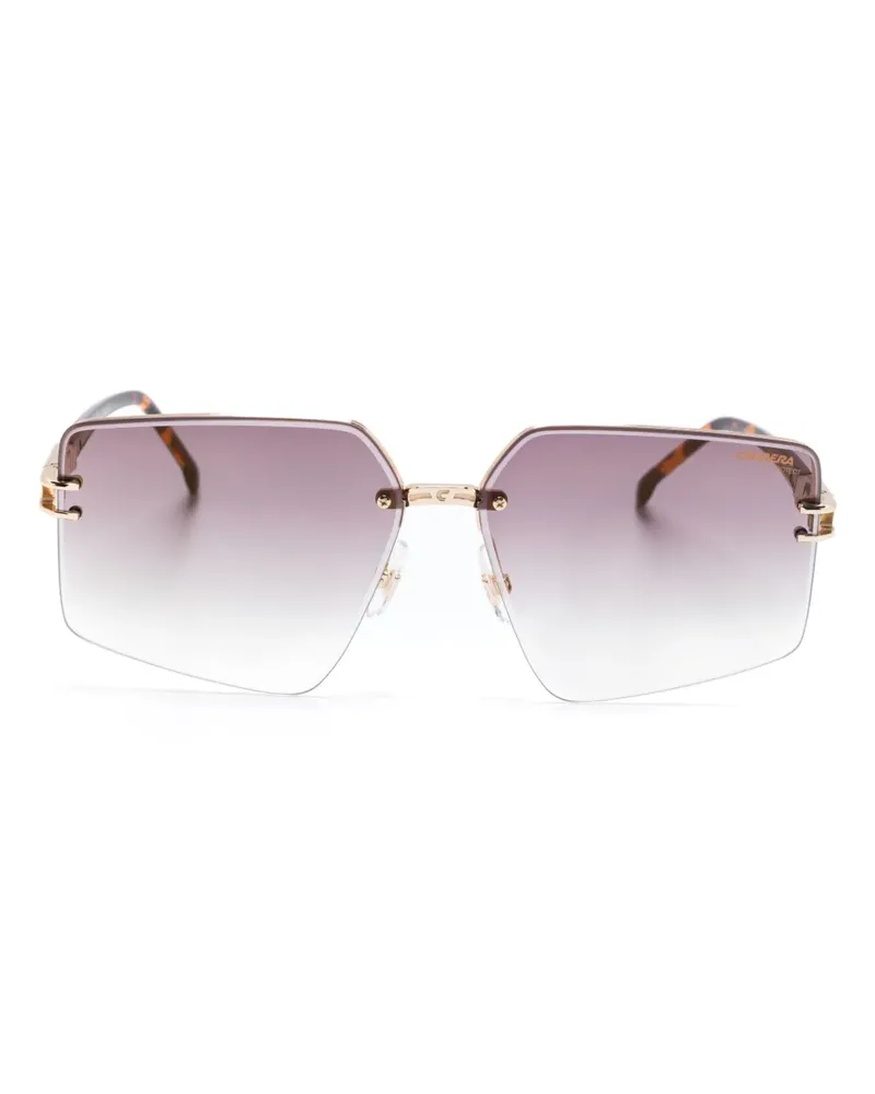 Carrera Sonnenbrille mit Oversized-Gestell - Braun Braun