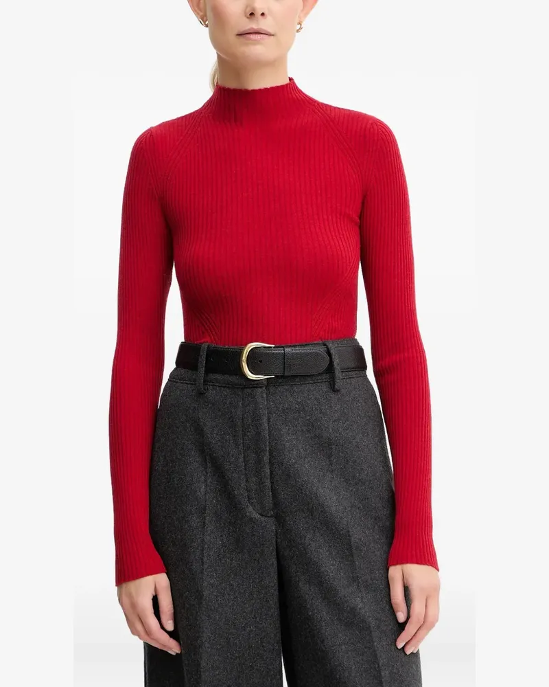 Twin-Set ribbed turtleneck sweater - Rot Rot