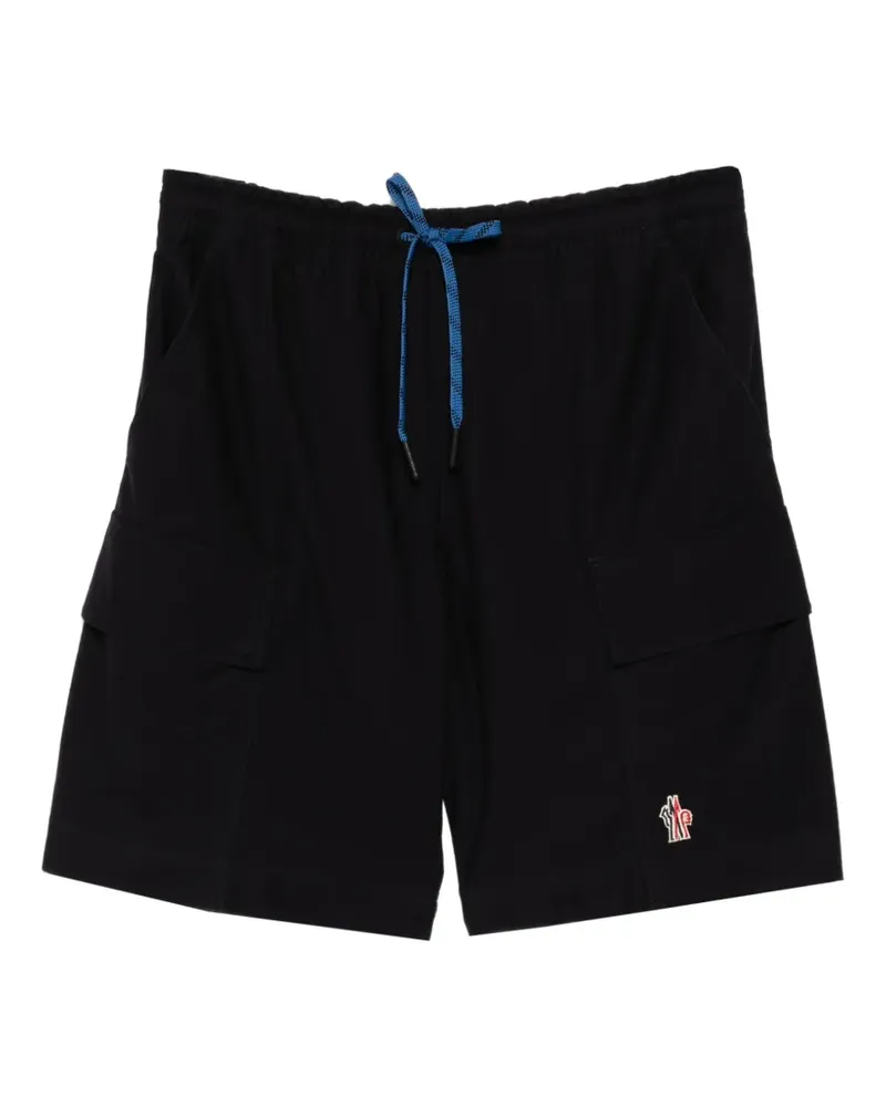 Moncler Cargo-Shorts aus Gabardine - Blau Blau