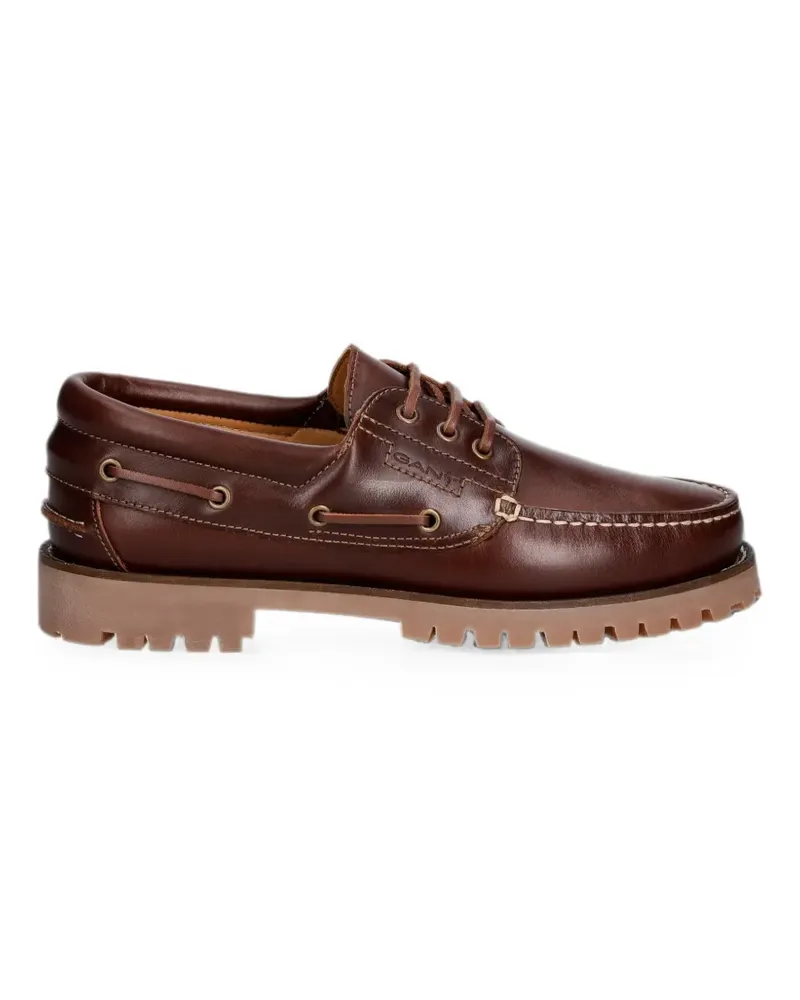 Gant Tratton lug-sole boat shoes - Braun Braun