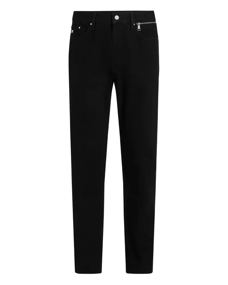 Karl Lagerfeld Schmale Jeans - Schwarz Schwarz