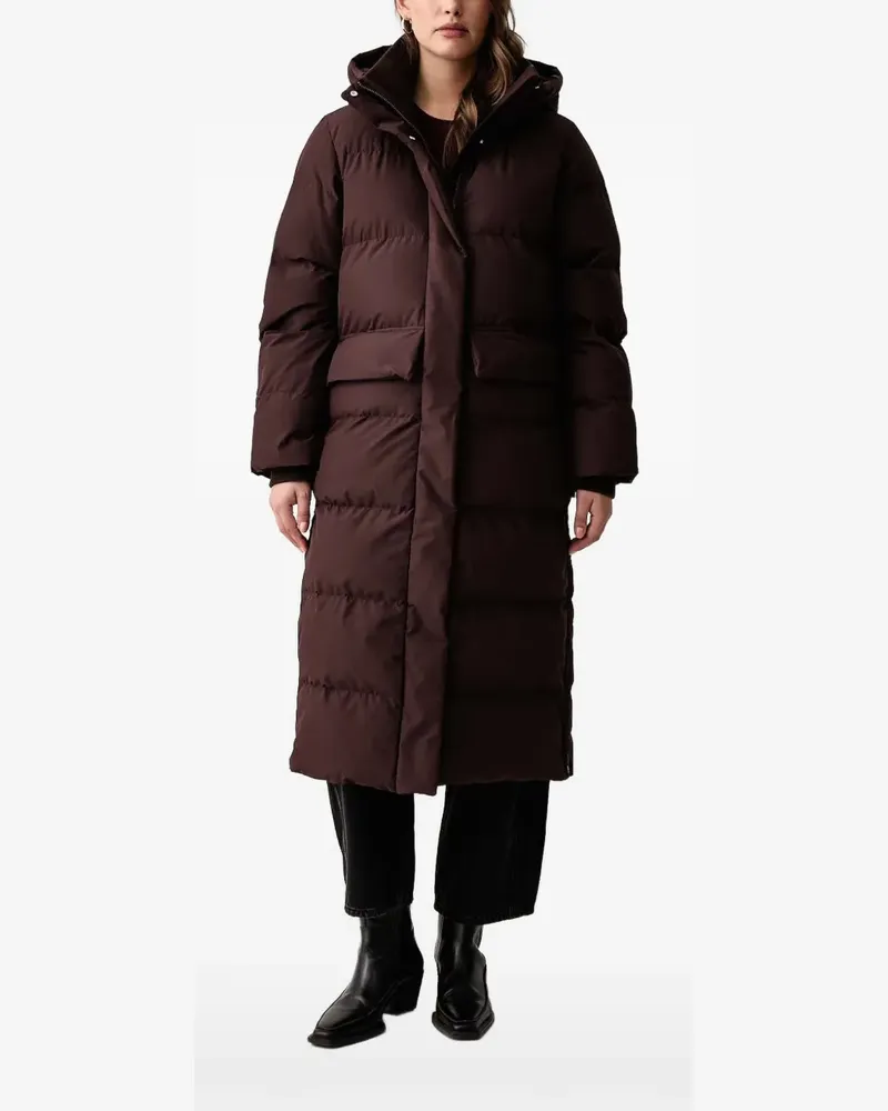 Marc O'Polo hooded padded coat - Braun Braun