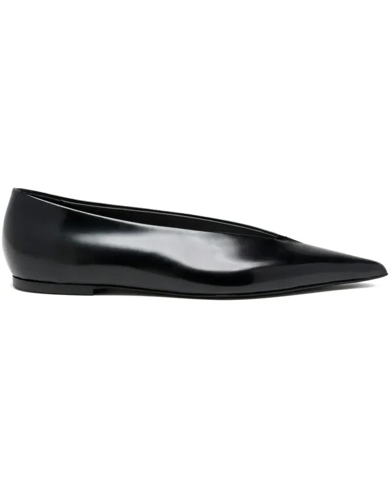 Proenza Schouler Slash ballet flats - Schwarz Schwarz