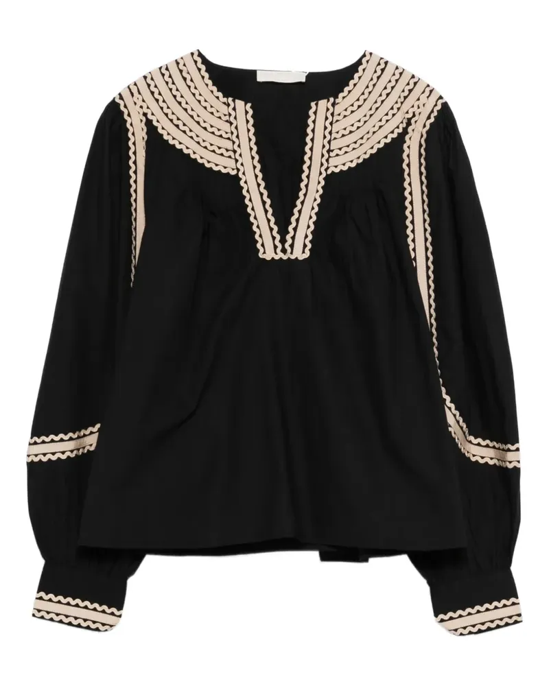 Ulla Johnson Laurenza blouse - Schwarz Schwarz