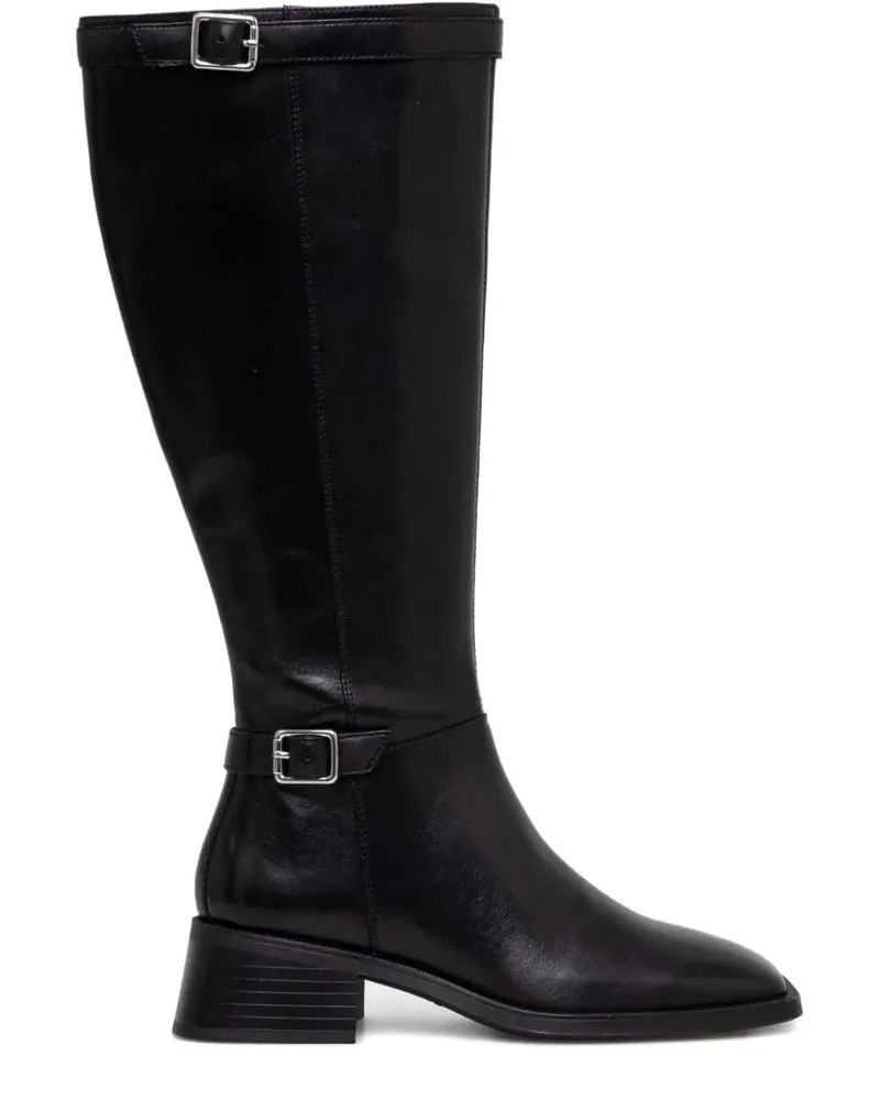Vagabond Blanca Stiefel mit Schnalle - Schwarz Schwarz