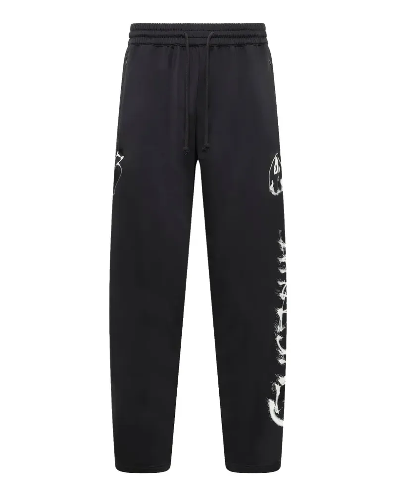 Y-3 Chito graphic track pants - Schwarz Schwarz