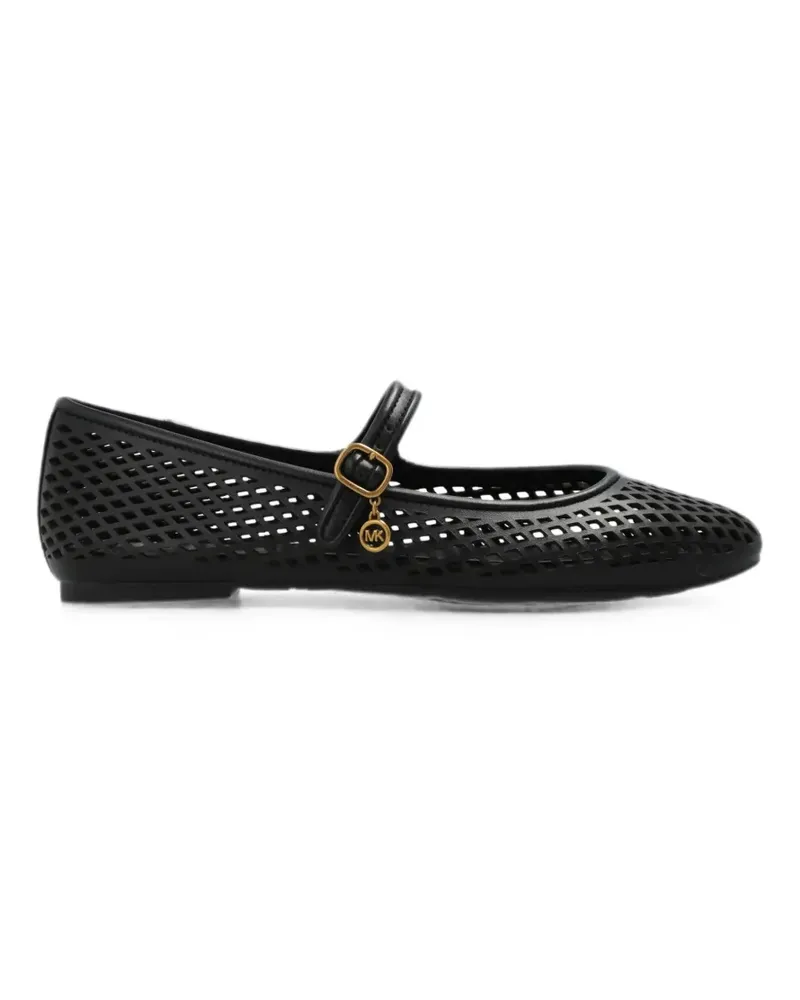 Michael Kors Perforierte Nellie Flex Ballerinas - Schwarz Schwarz
