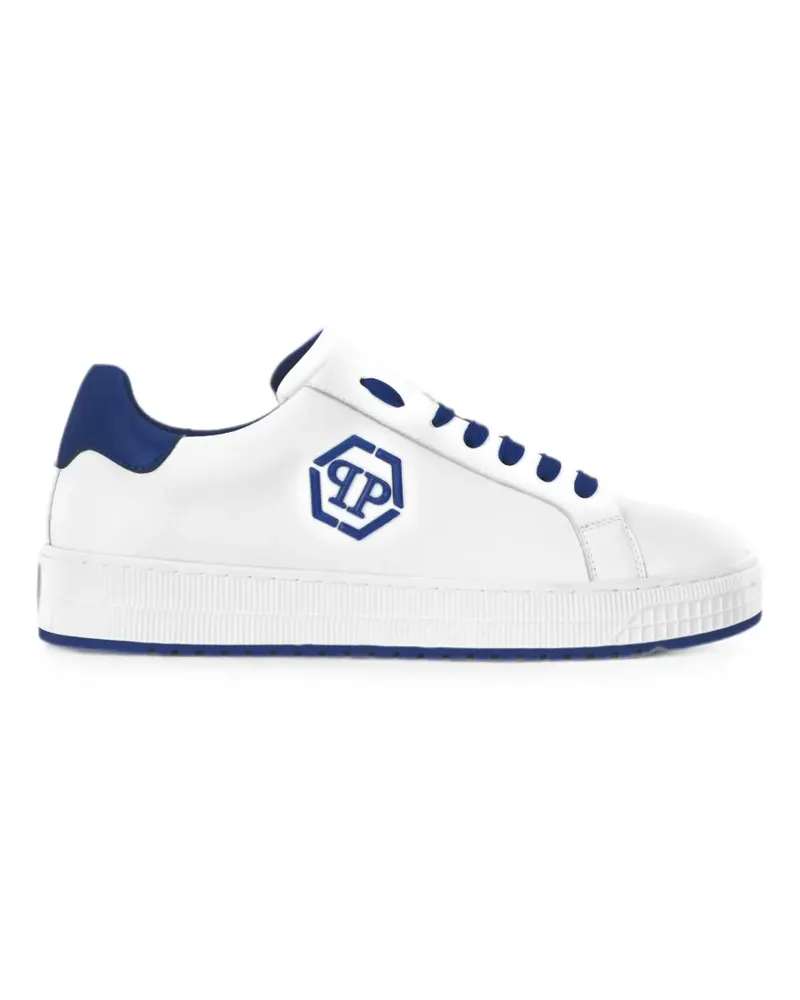 Philipp Plein Neon Rock Sneakers - Weiß Weiß