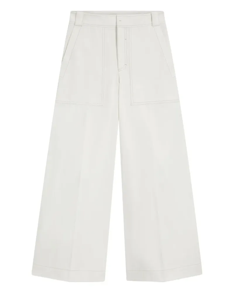 HUGO BOSS Hose mit Taschendetail - Weiß Weiß