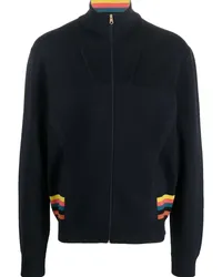 Paul Smith Cardigan mit Reißverschluss Blau