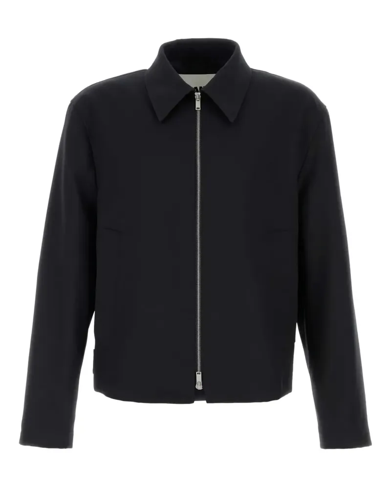 Jil Sander Jacke mit Reißverschluss - Blau Blau