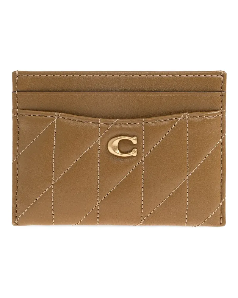 Coach Essential quilted cardholder - Nude Nude