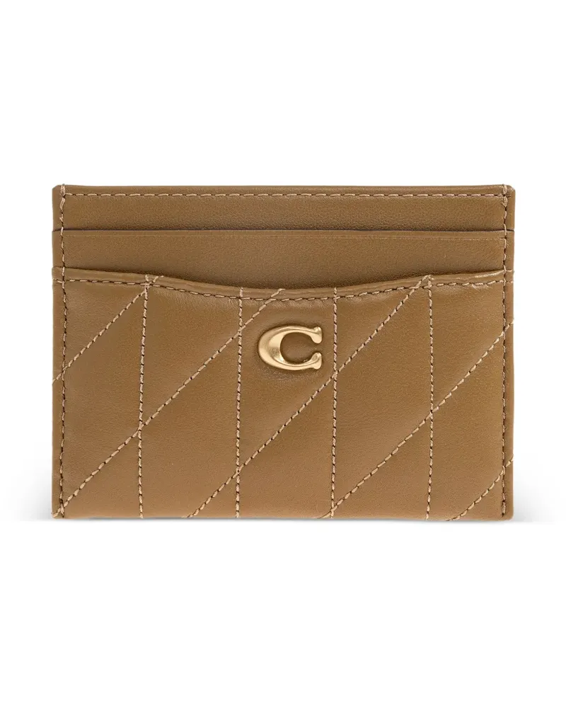 Coach Essential quilted cardholder - Nude Nude