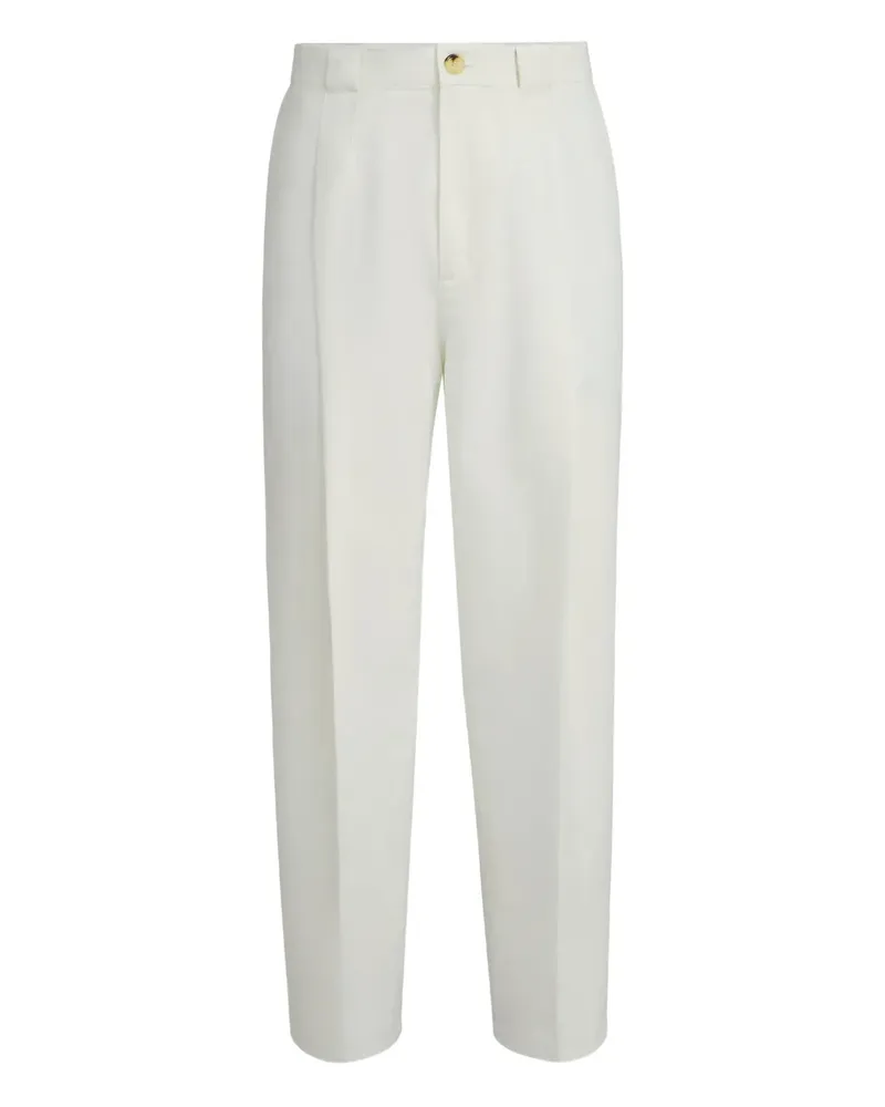 Brunello Cucinelli Plissierte Hose - Weiß Weiß