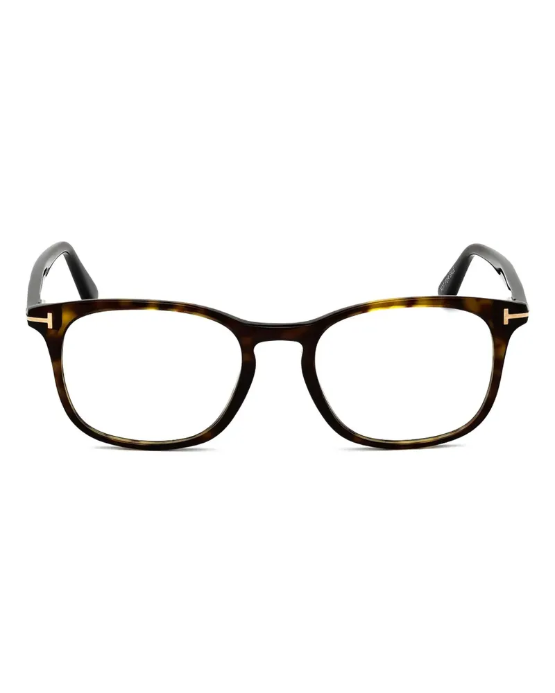Tom Ford Runde Brille - Braun Braun