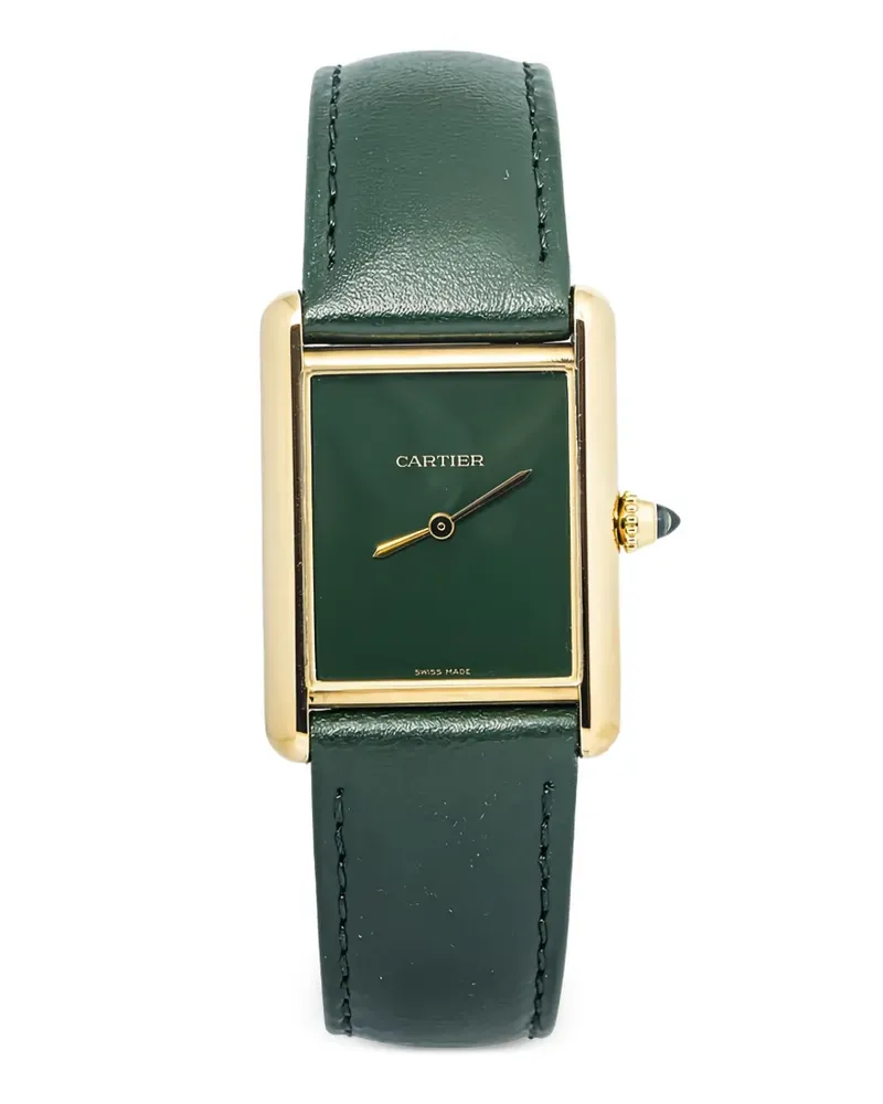 Cartier Tank Louis Armbanduhr 26mm - Grün Grün