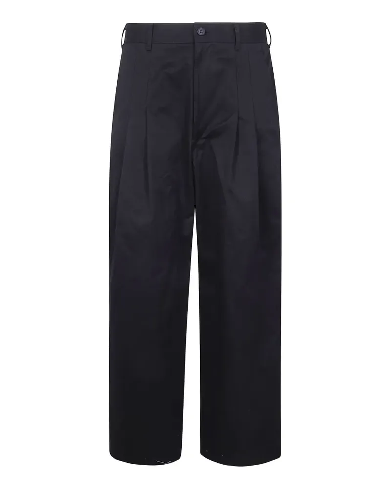Comme des Garçons pleated trousers - Schwarz Schwarz