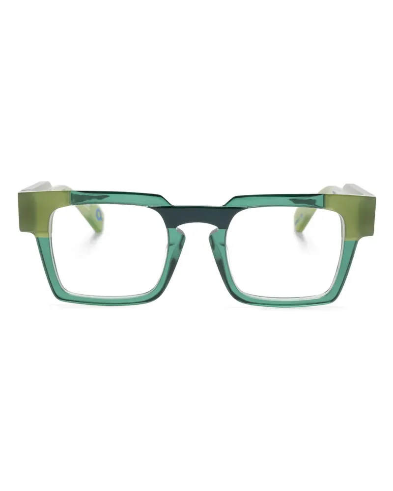 Etnia Barcelona Brille mit eckigem Gestell - Grün Grün