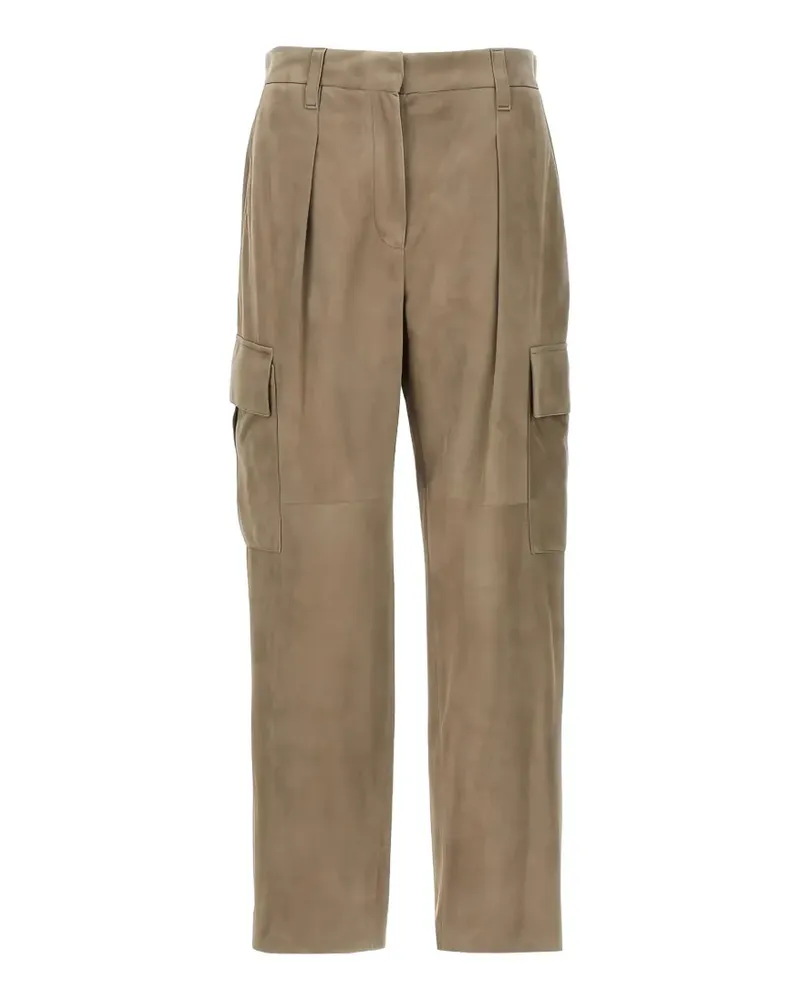 Brunello Cucinelli cargo-pocket trousers - Braun Braun