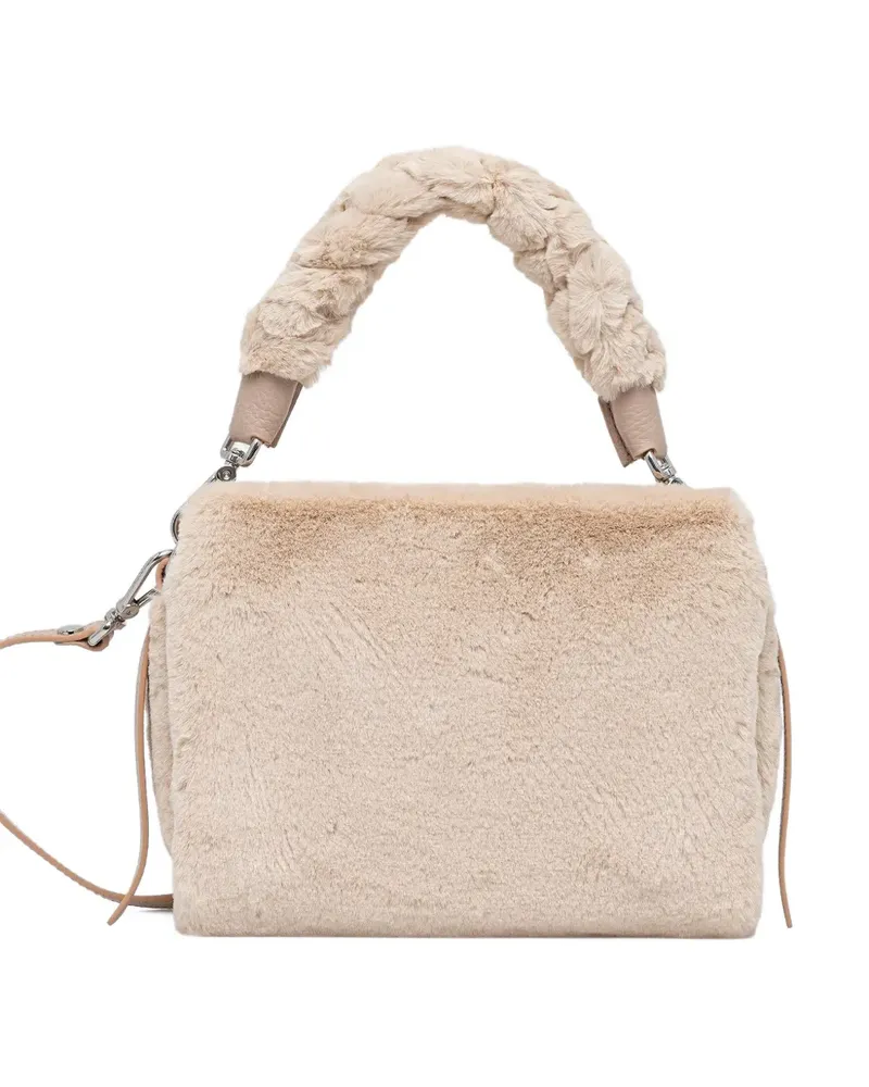 Coccinelle Boheme handle cross body bag - Nude Nude