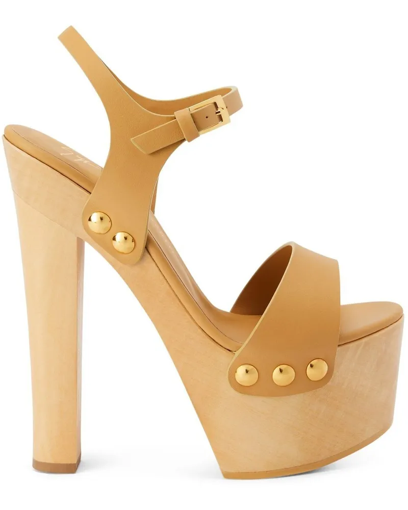 Giuseppe Zanotti Fanny Plateau-Sandalen 150mm - Nude Nude