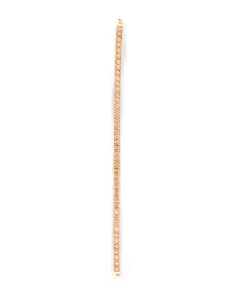 Elisabetta Franchi crystal-embellished drop earrings - Gold Gold