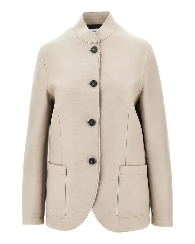 Harris Wharf London Jacke aus Schurwolle - Nude Nude