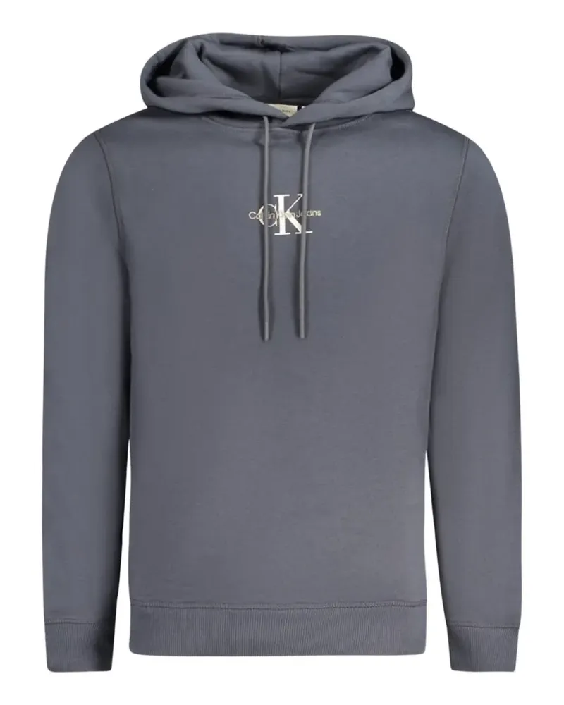 Calvin Klein logo-print hoodie - Grau Grau