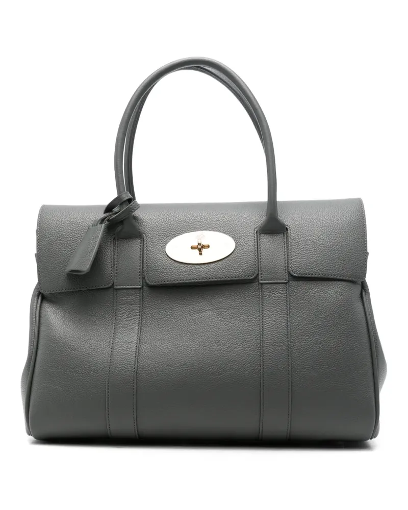 Mulberry Heritage Bayswater Schultertasche - Grau Grau