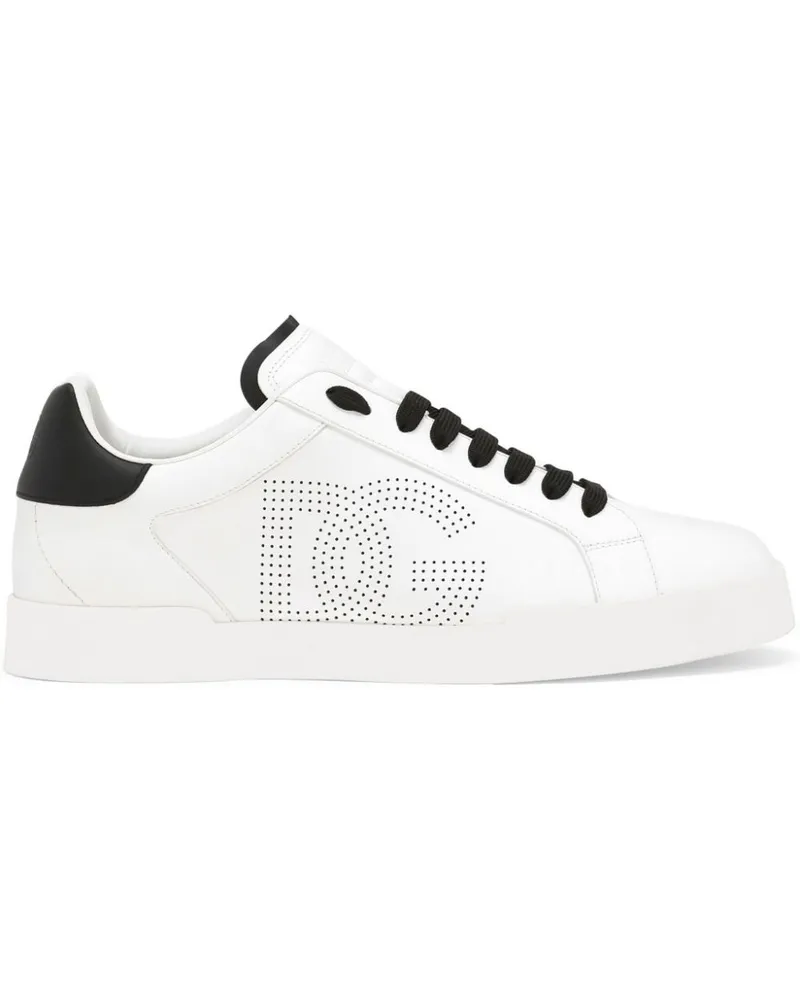 Dolce & Gabbana Portofino Sneakers - Weiß Weiß
