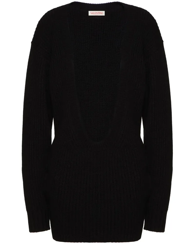 Valentino Garavani Klassischer Kaschmirpullover - Schwarz Schwarz
